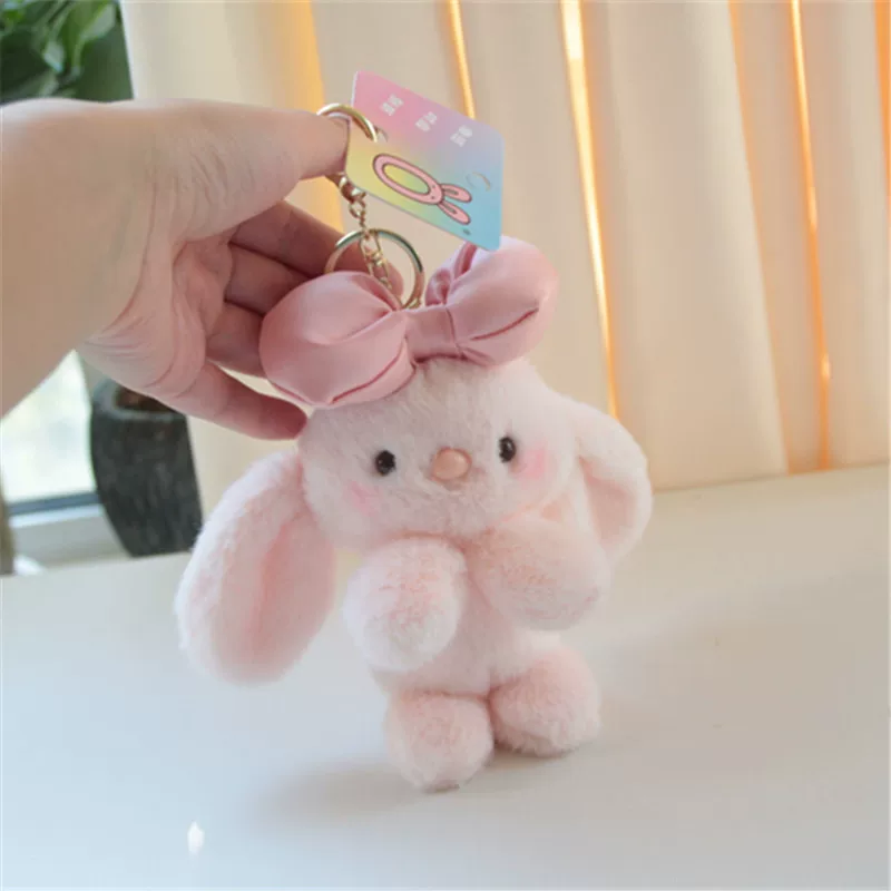 Rabbit plushie keychains | Random 1