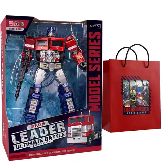 Metal Commander Prime – Ultimate Battle Edition | Optimus Prime | (Die-Cast Transformer Figure)