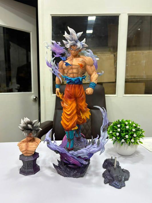 Goku ultra instinct | Dual head | 45cm | Dragon ballz