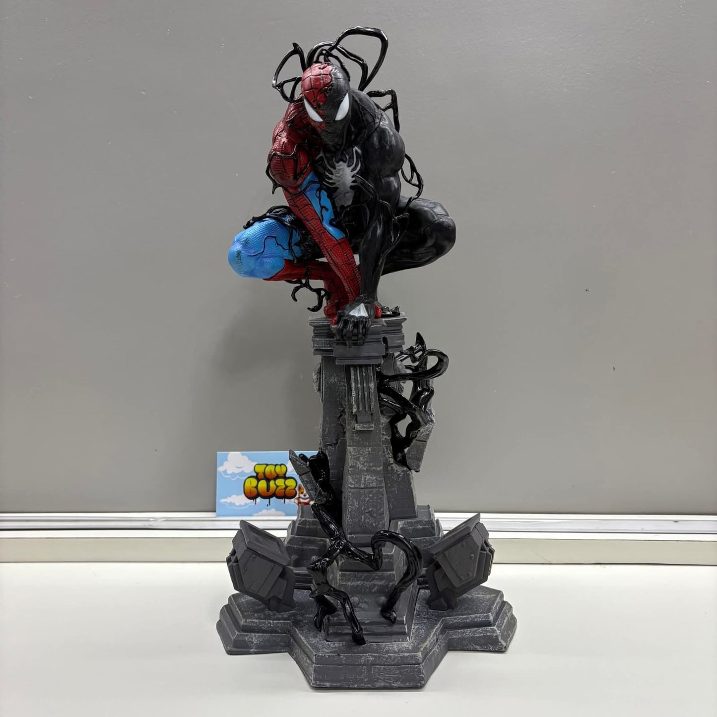 Venom X Spiderman Figure