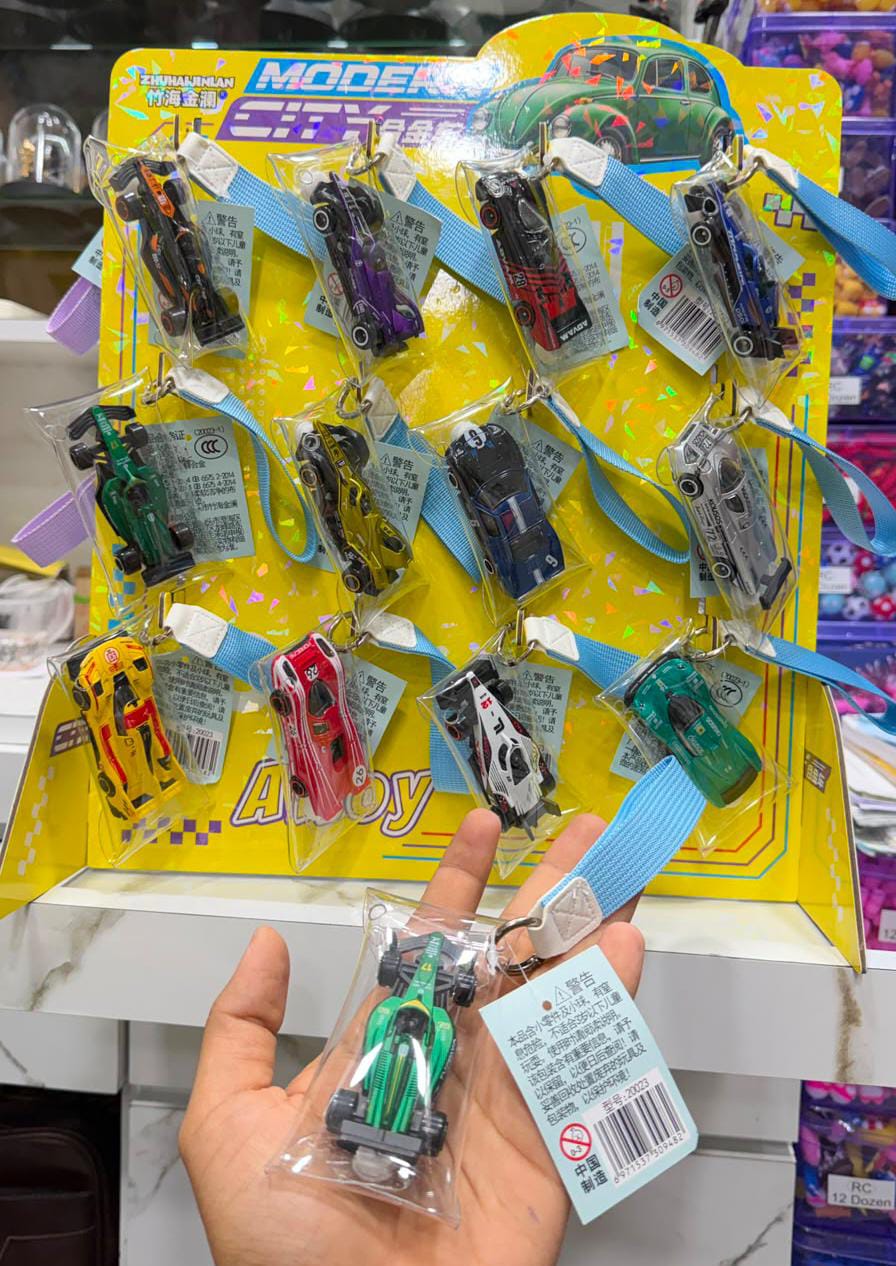 F1 Car keychains | Metal body | Random 1pc