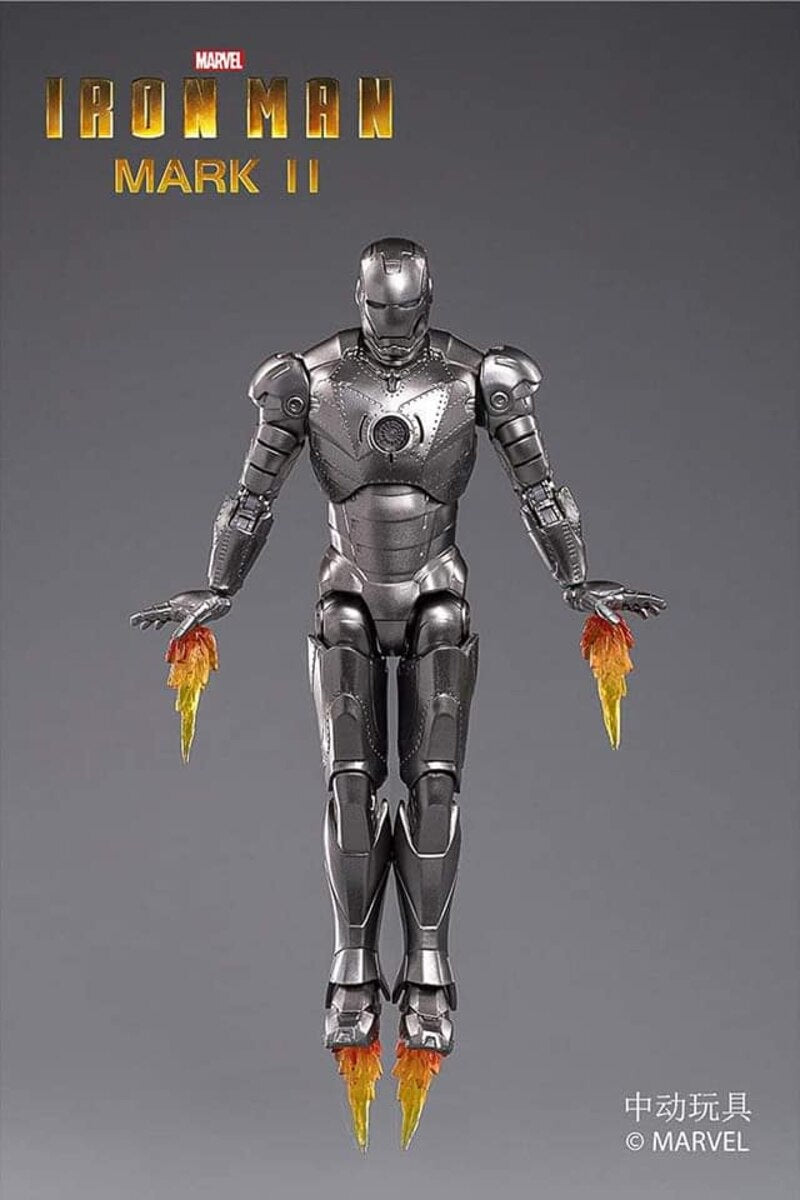 ZD Toys Iron Man Mark 2 (II) Action Figure ( No Light Up Function )