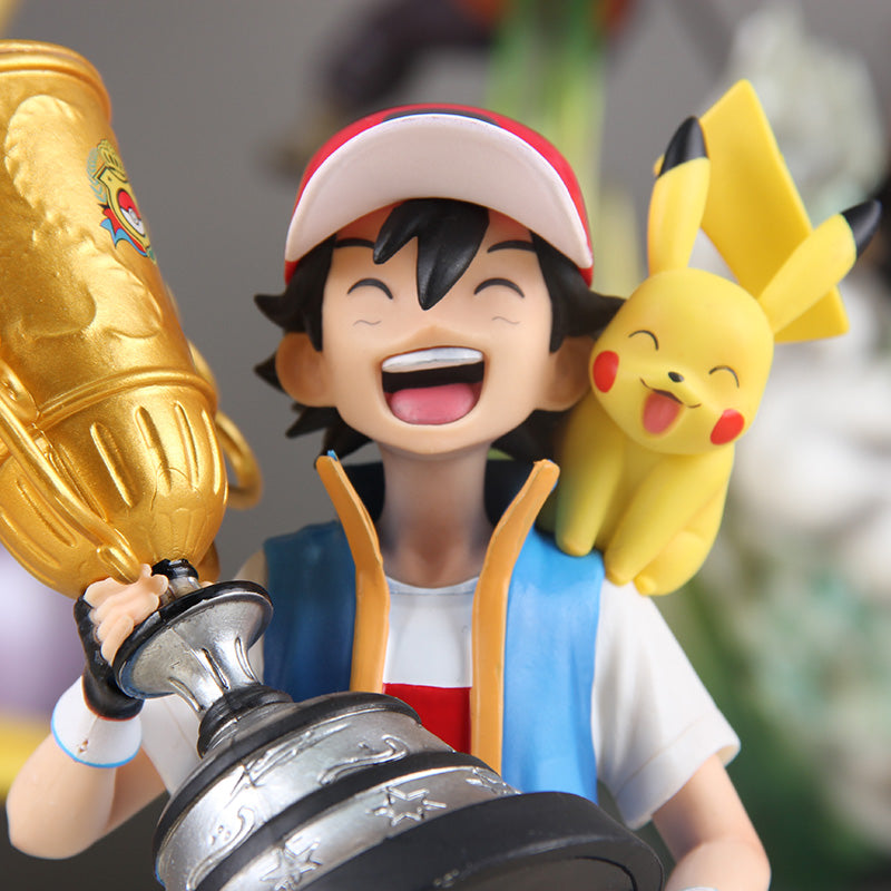 Ash Ketchum winning pose
