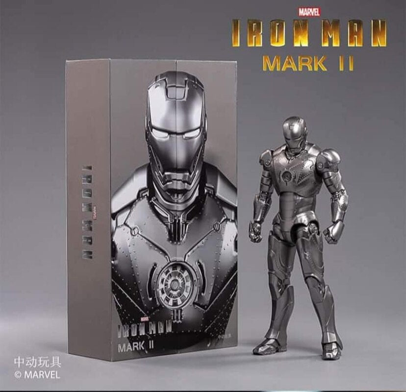 ZD Toys Iron Man Mark 2 (II) Action Figure ( No Light Up Function )