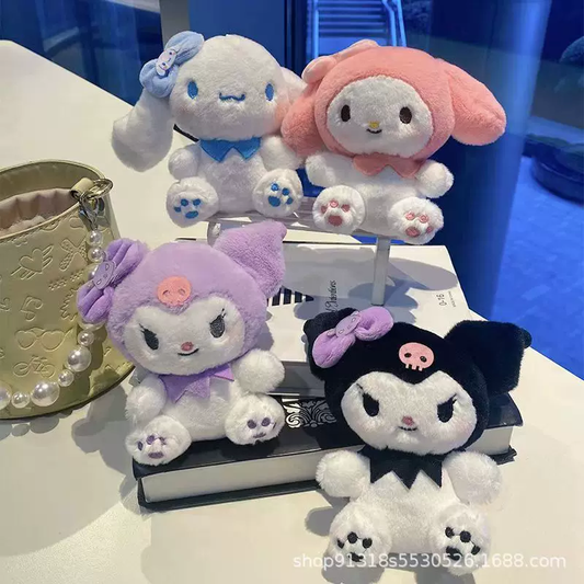 Hello kitty plushie keychain