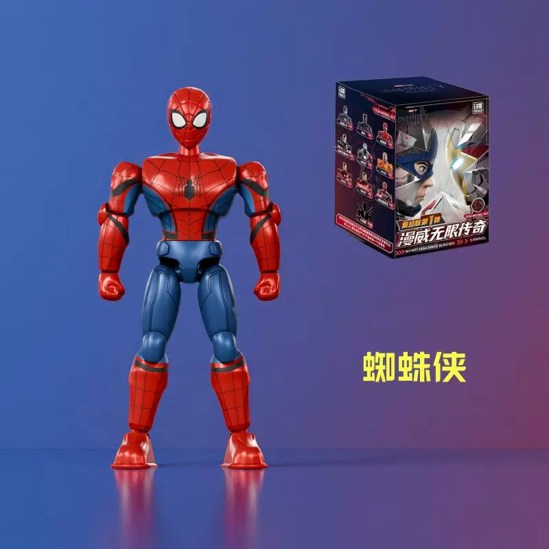 Marvel model kit blind box | Lego set | Ironman, Spiderman black panther  | 1 random box