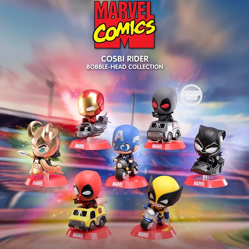 Marvel Blind boxes cosbi rider | Original Hot Toys | Single piece