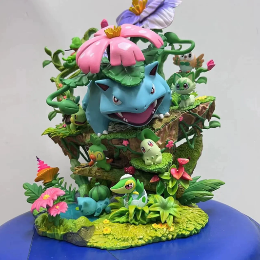 Venasaur & Grass Family Paradise Figure (33 cm) | Pokemon Figure