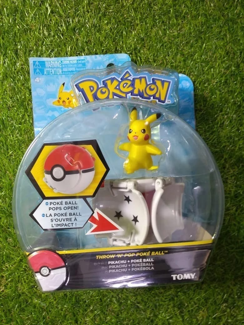 Pikachu Throw n pop pokeball | Pokemon