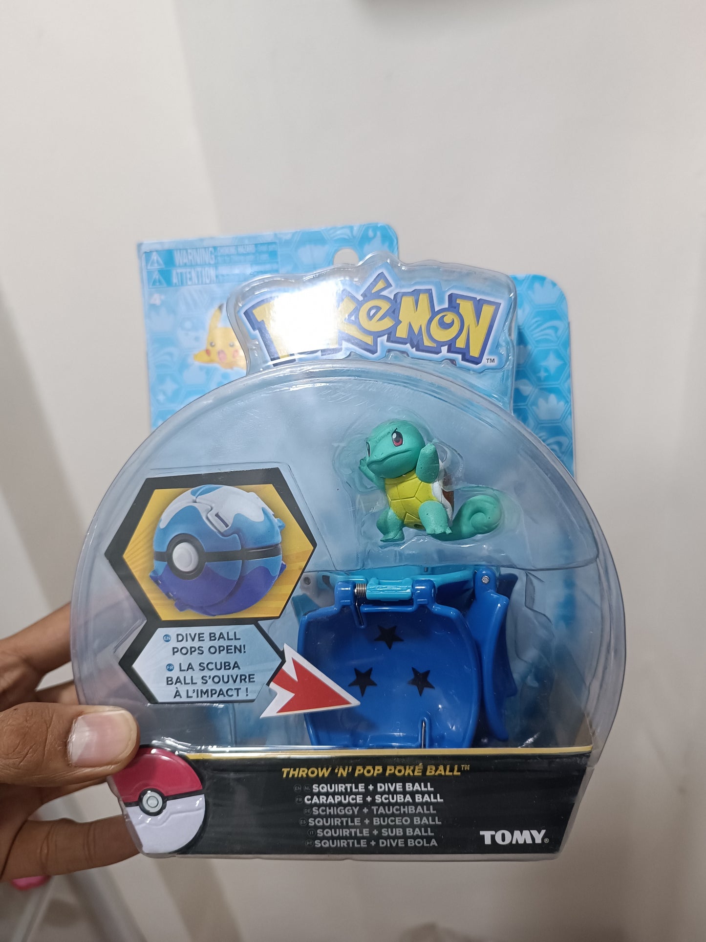 Squirtle Throw n Pop pokeball | Pokemon