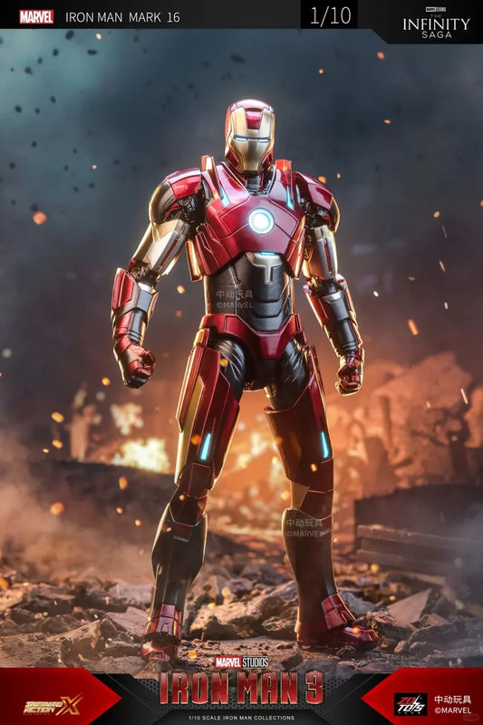 ZD Toys Iron Man Mark 16 (XVI) Action Figure ( No Light Up Function )