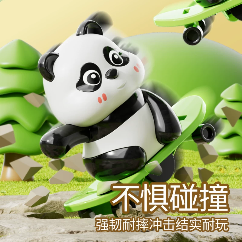 Cute moving panda set of 3pcs