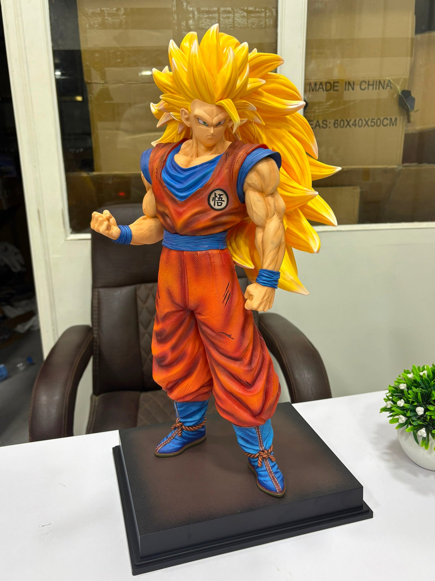 Ssj3 Goku Statue | 55cm | Premium details | Dragonballz