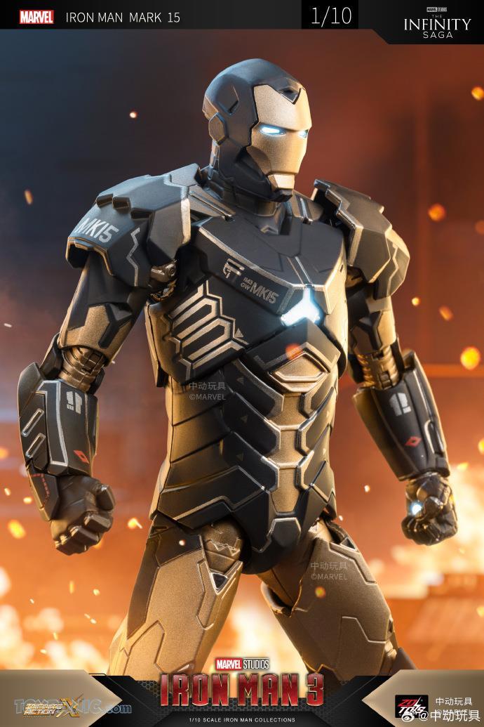 ZD Toys Iron Man 3: Iron Man Mark 15 Action Figure (No Light Up Function)