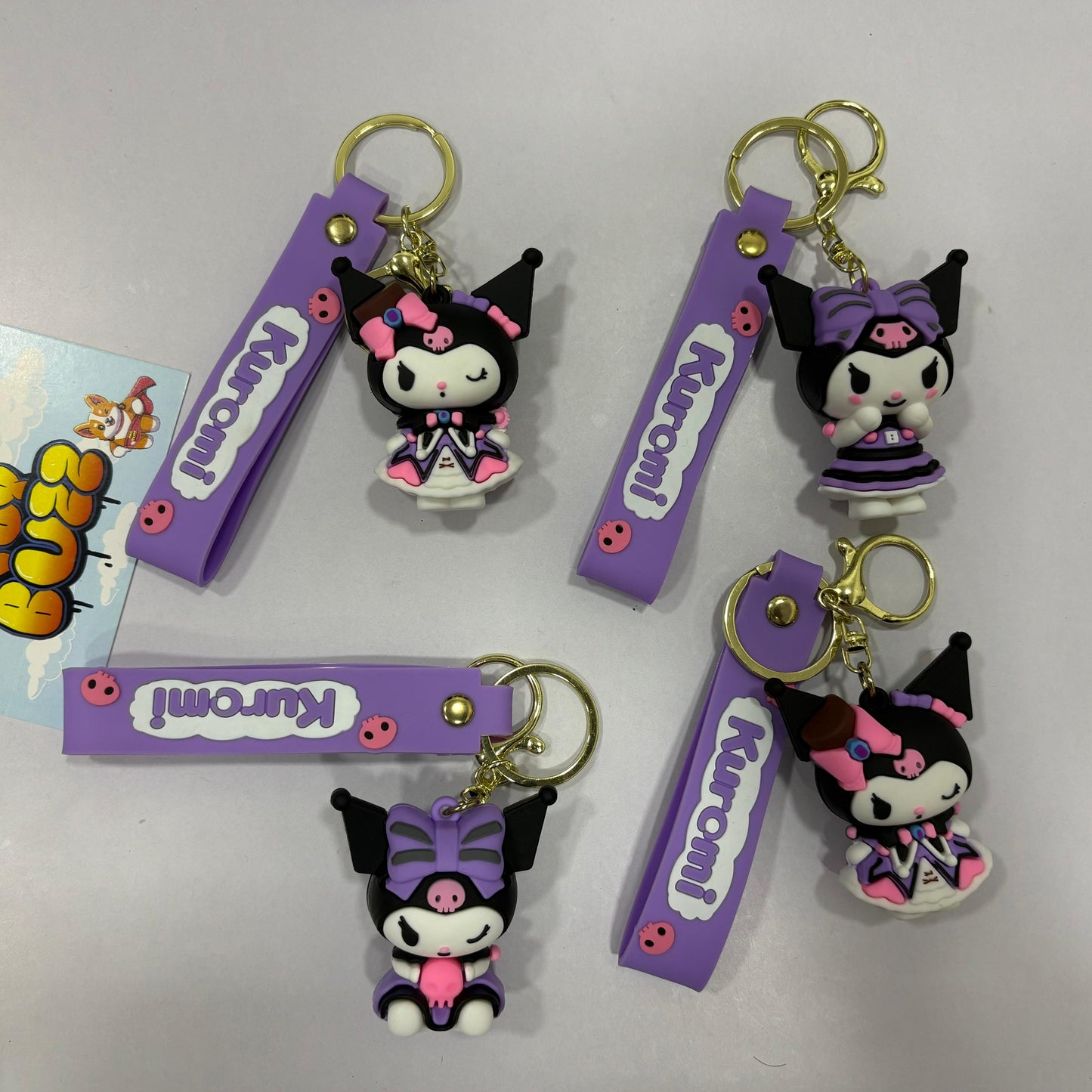 Kuromi Keychain random 1