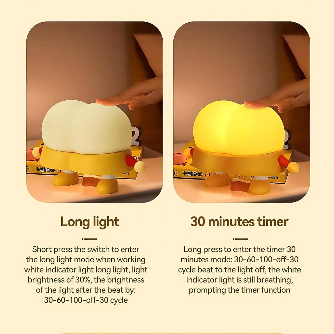 Cute Shin-chan Butt Tap Lamp