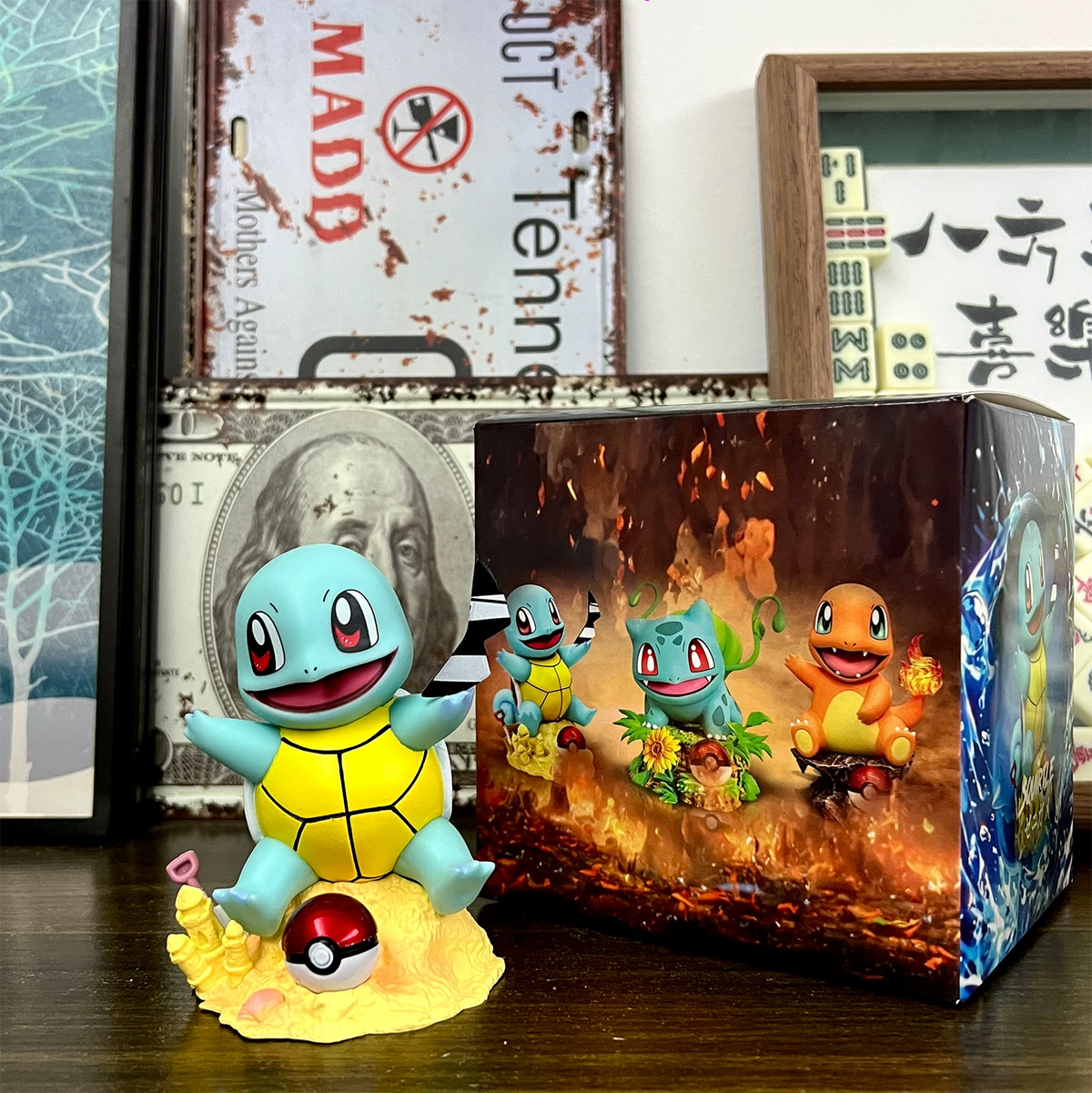 All Starter pokemon figure | charmender, squirtle and bulbasaur | 10cm | single piece