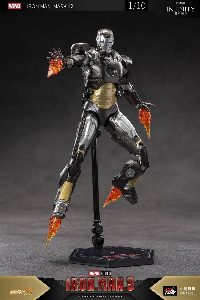 ZD Toys Iron Man Mark 12 (XlI) Action Figure ( No Light Up Function )