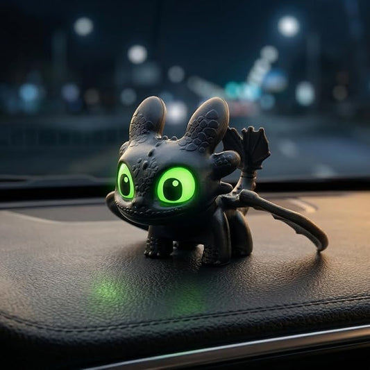 Toothless Night Fury lightning keychain