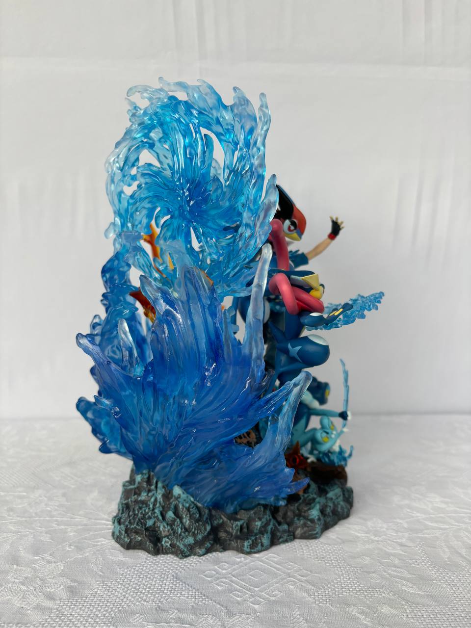 Ash with greninja evolution figure| Pokemon Figure| 30cm