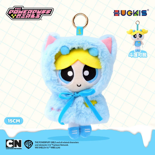 Hugkis The Powerpuff Girls Cloak Doll Series Plush Pendants.