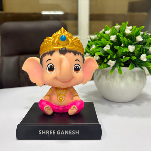 Ganpati Bappa Bobblehead | Ganesh Ji | 15cm