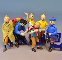 SMALL TINTIN FIGURE SET