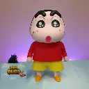 STANDING RED SHINCHAN FIGURE