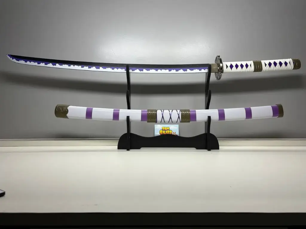 ZORO WHITE WOODEN KATANA