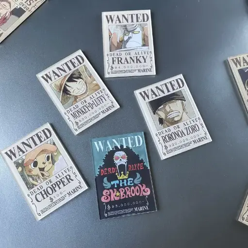 ONE PIECE FRIDGE MAGNETS