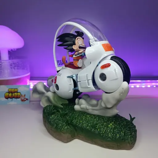 GOKU ON CAPSULE BIKE FIGURE