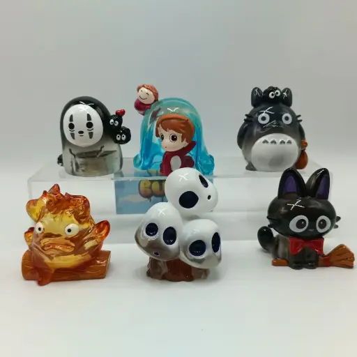 GHIBLI SET OF 6 FIGURE
